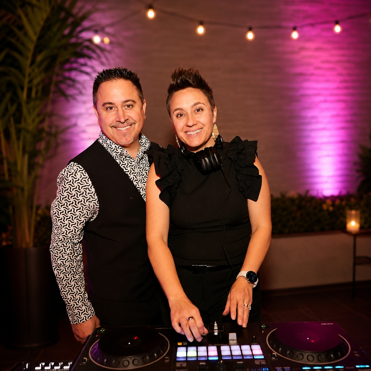Sarah and Chris Birkett, Phoenix wedding DJs and owners of Birkett Entertainment